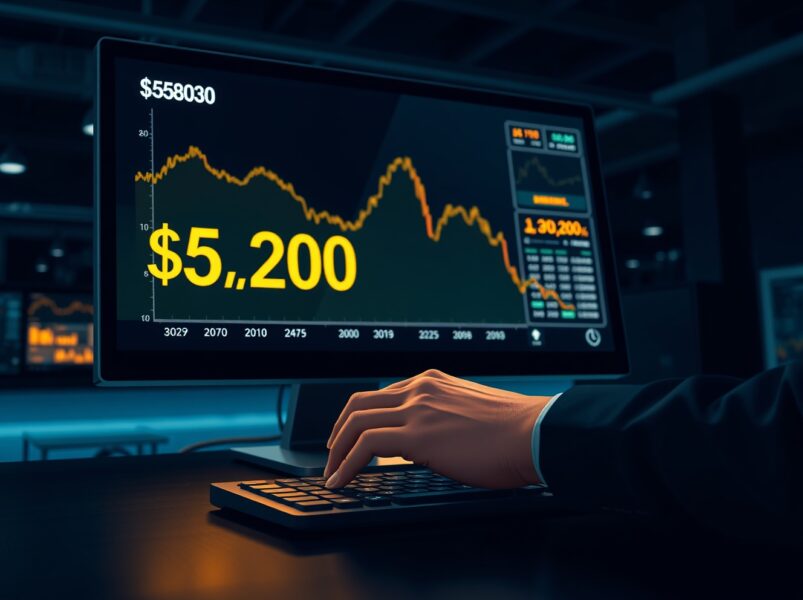 Gold Price Plummets Below $5,200 as Traders Brace for Critical US Inflation Report