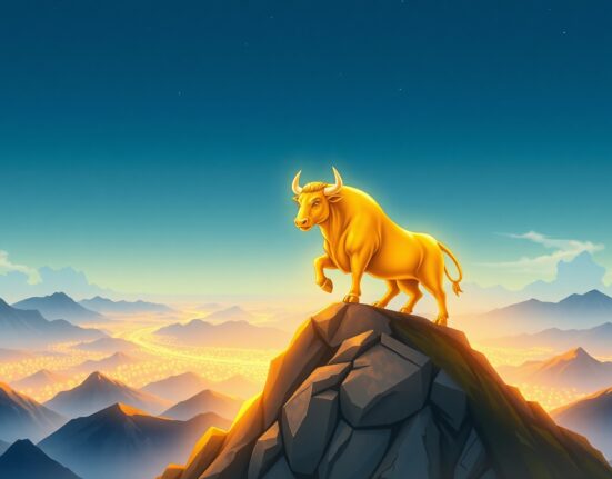 Gold price forecast showing bullish momentum towards $5,200 driven by safe-haven demand and a weaker US dollar.