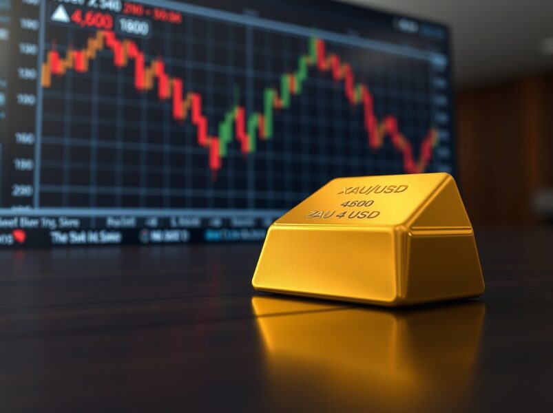 Gold Price Forecast: Spot Gold Plunges 1.85% to Defend Critical $4,600 Support Ahead of Fed Decision