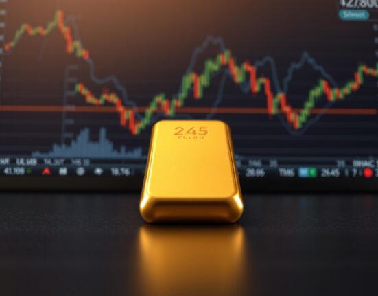 Gold bullion bar representing market analysis and safe haven asset value during geopolitical uncertainty.