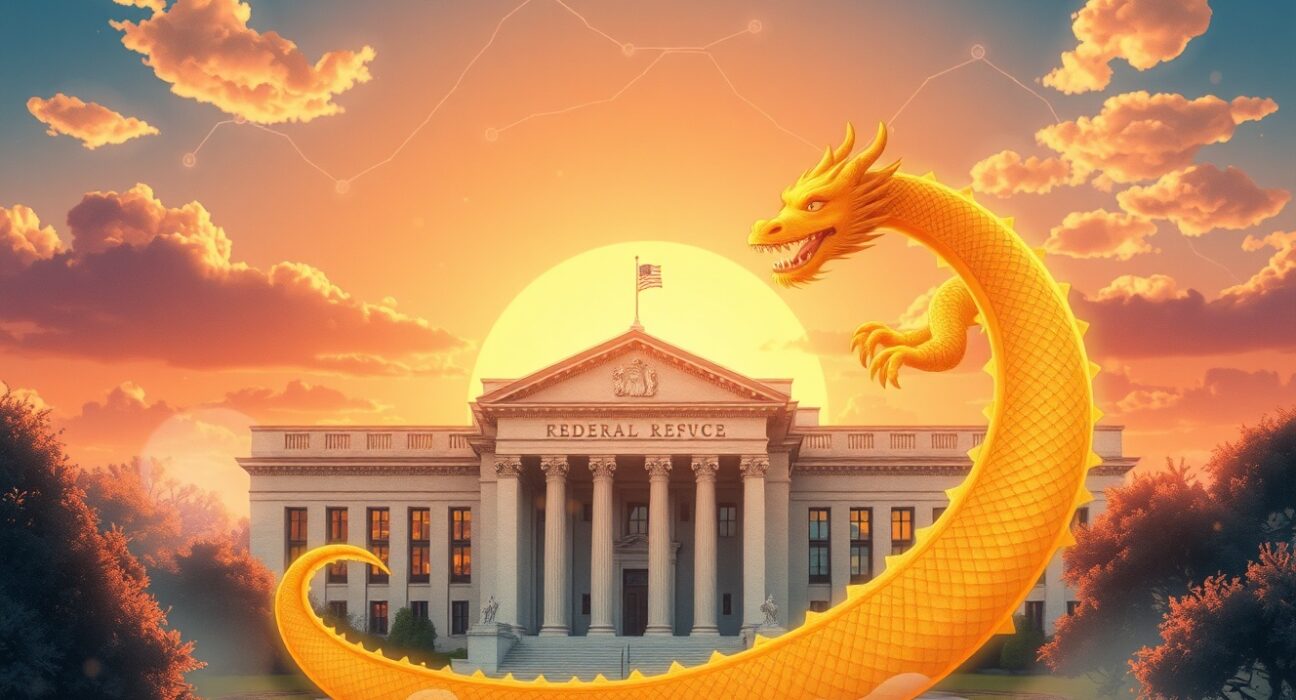 Gold price forecast analysis showing XAU/USD approaching $5,000 with Federal Reserve policy implications