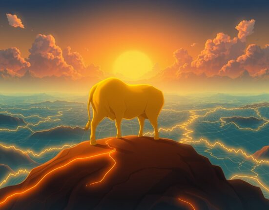 Gold price forecast analysis showing XAU/USD consolidation phase targeting $5,100.