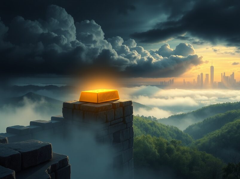 Gold price analysis showing geopolitical risks versus Federal Reserve policy impact