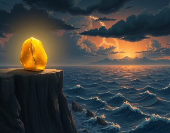 Gold price stability above $5,000 per ounce as a safe haven asset during economic uncertainty.