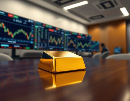 Gold bullion bar representing the stalled price as inflation and USD trends conflict.