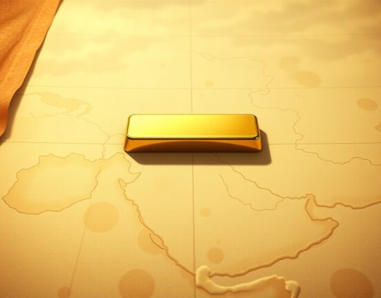 Gold price analysis showing impact of inflation and Middle East conflict on market trends.