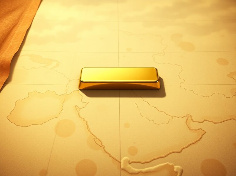 Gold Price Plummets to Near $5,100 as Inflation Fears and Middle East Turmoil Weigh Heavily