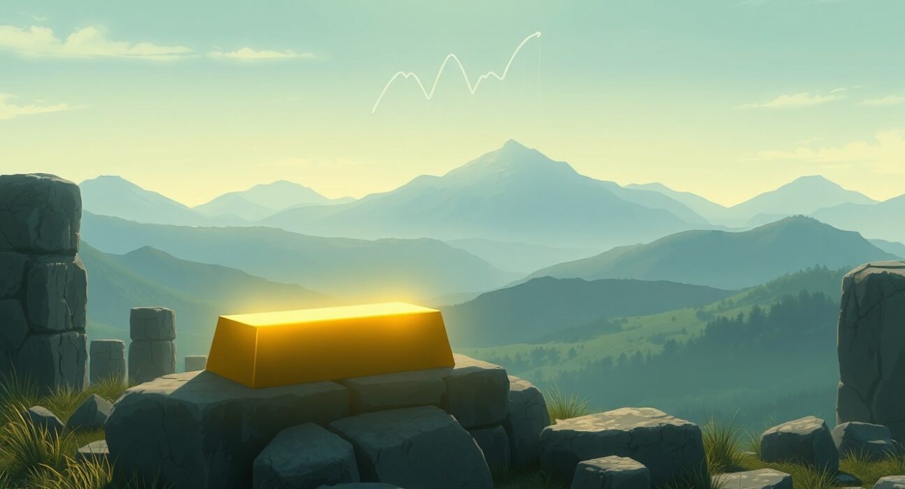 Gold price analysis showing resilience amid geopolitical risk and a weaker US dollar in 2025 markets.