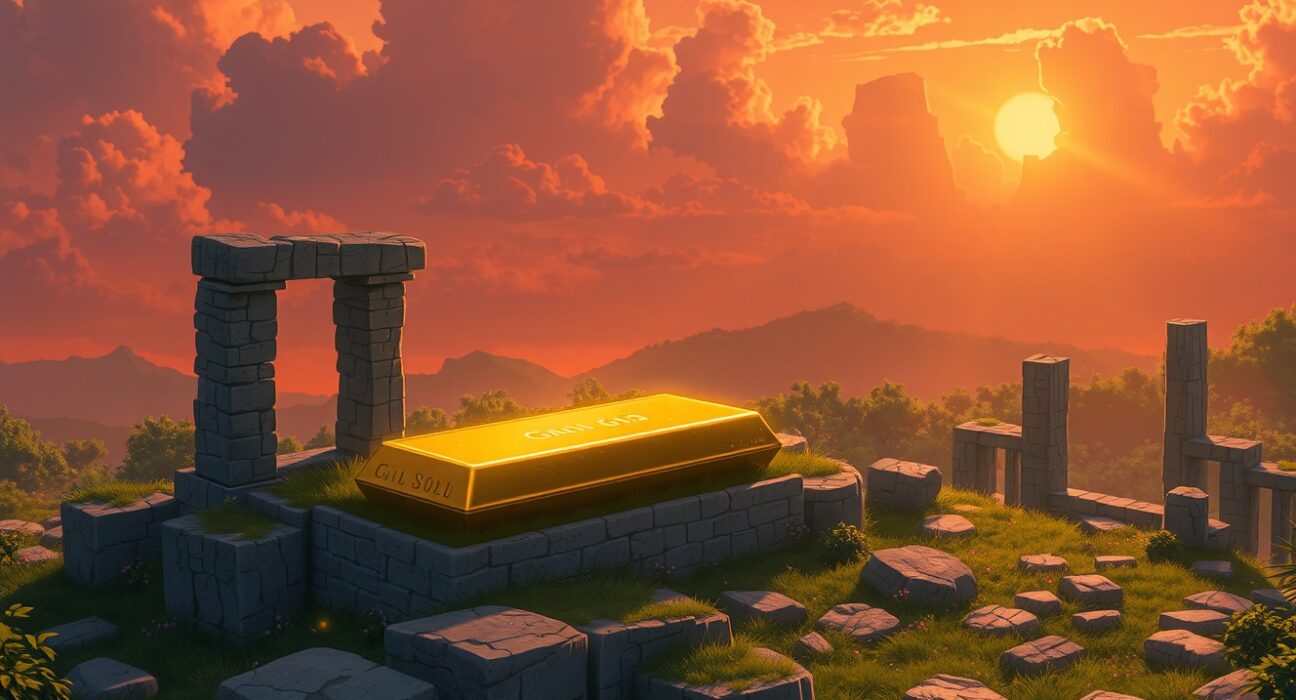 Gold price analysis showing sustained safe-haven demand amid dollar weakness and market uncertainty.