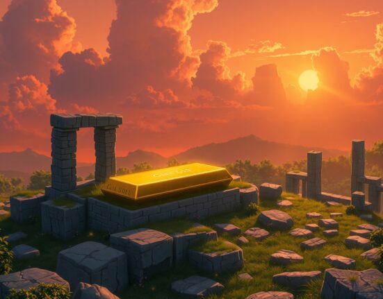 Gold price analysis showing sustained safe-haven demand amid dollar weakness and market uncertainty.