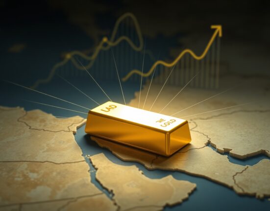 Historic surge in gold price driven by geopolitical risk and anticipation of key US economic indicators.