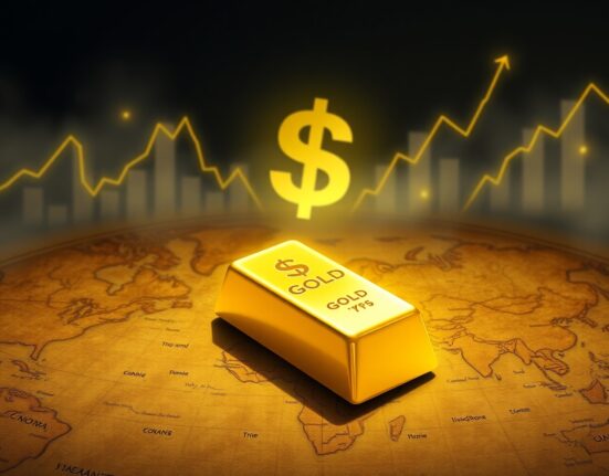 Gold price surge analysis following weak GDP and high PCE inflation data impacting the US Dollar.