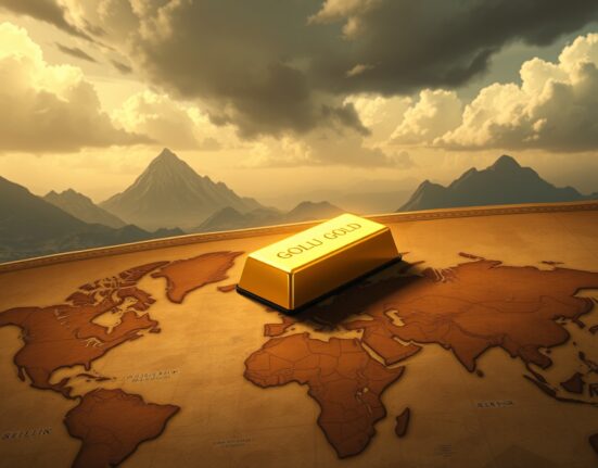 Gold price surge driven by geopolitical tensions and trade uncertainty as a safe-haven asset.