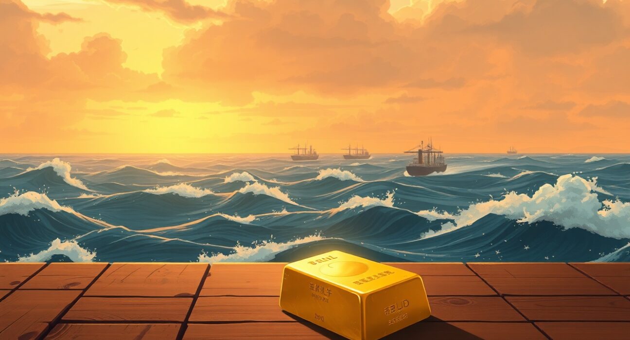 Gold price surge analysis amid US tariff policy and geopolitical talks impacting safe-haven demand.