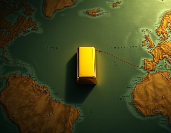 Gold price surge driven by US tariffs and geopolitical tensions boosting safe-haven demand.