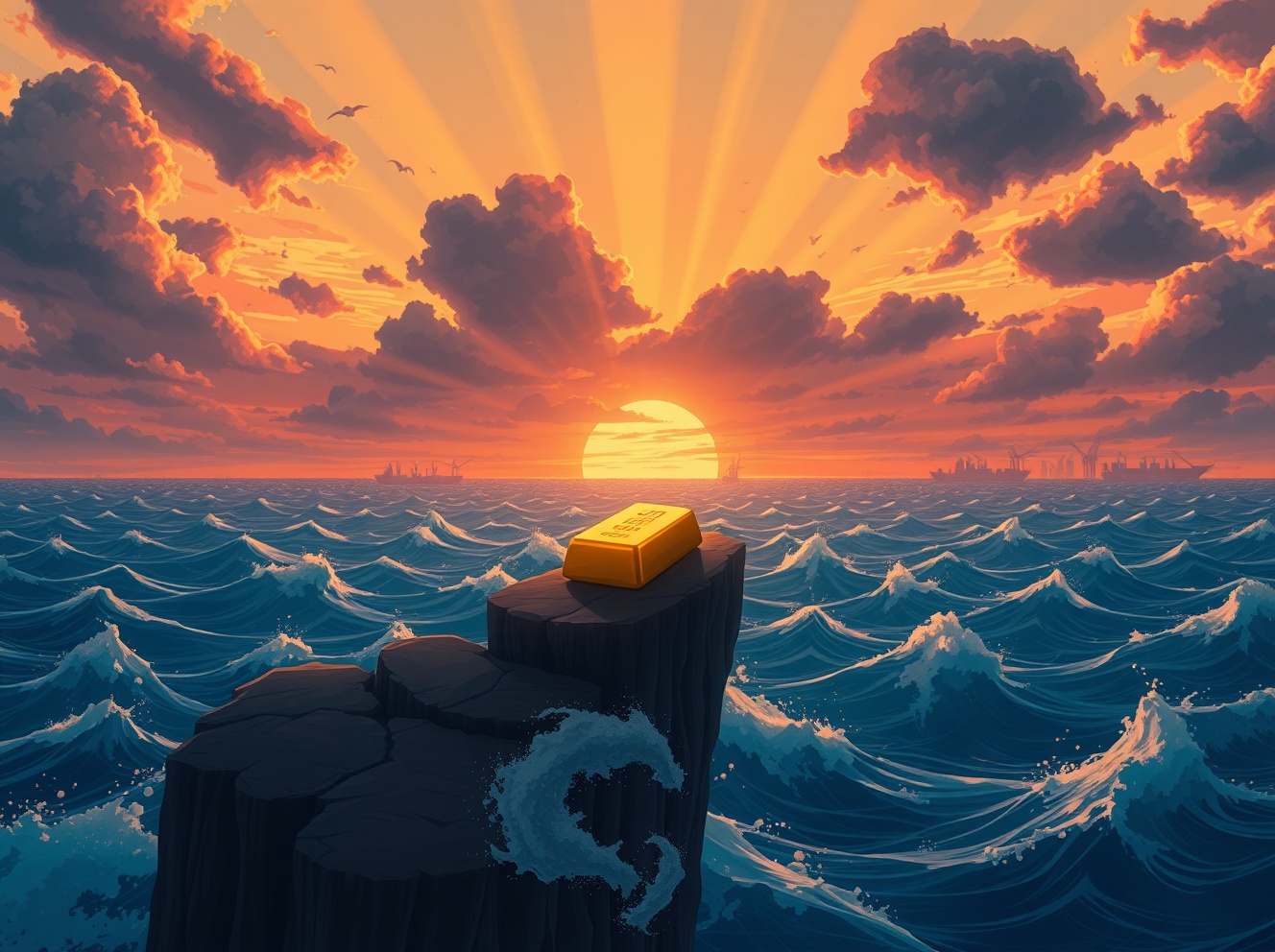 Gold Price Surge Soars to $5,100 as Trump’s Tariffs Spark Intense Safe-Haven Rush