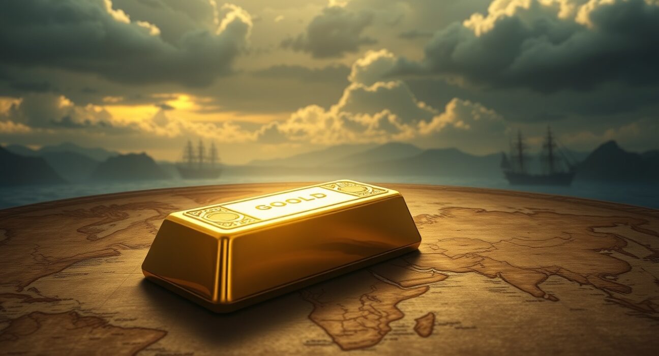 Gold price surge driven by geopolitical tensions and safe-haven investment demand.