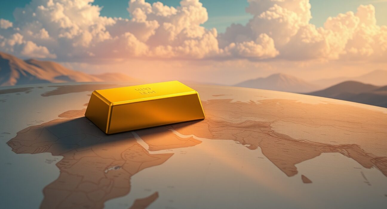 Gold price surge driven by safe-haven demand during US-Iran geopolitical conflict.