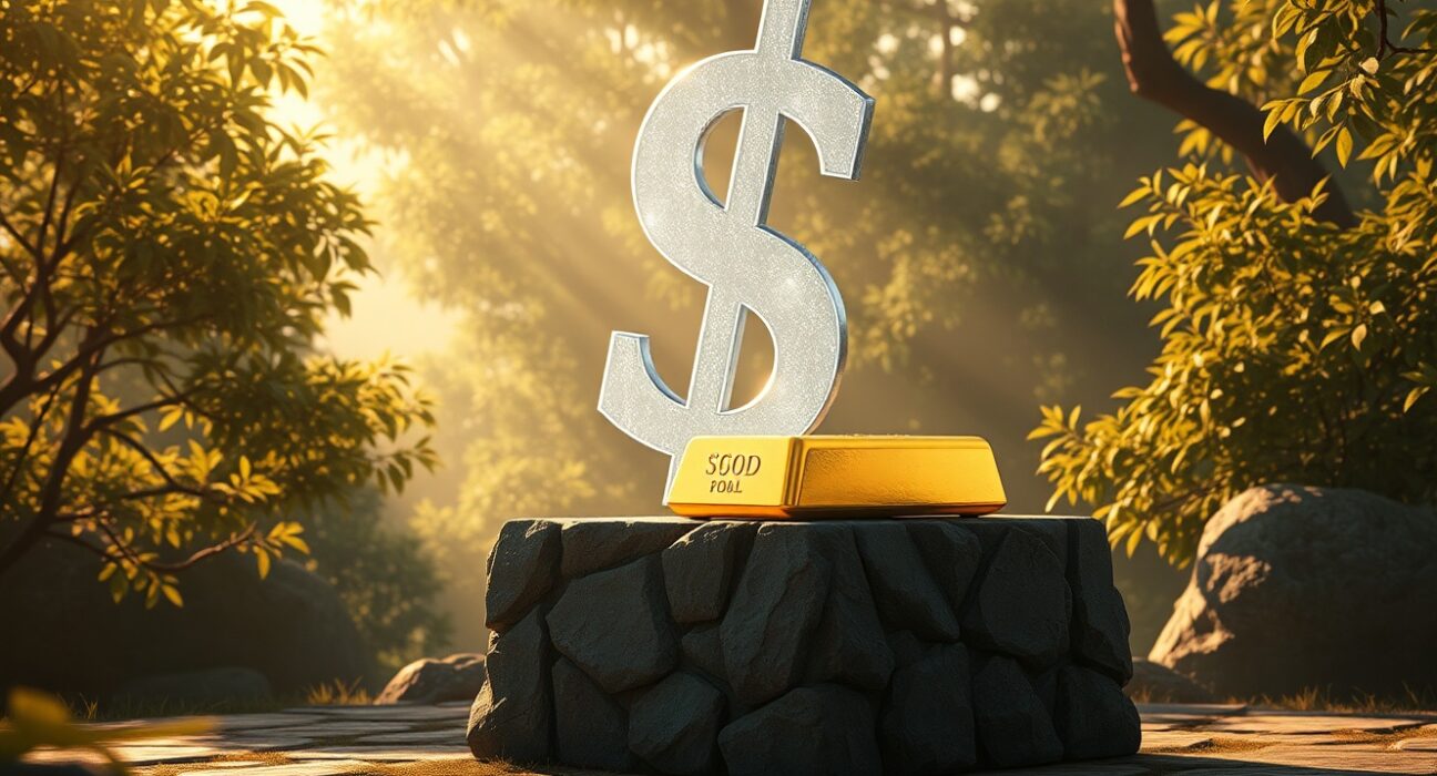 Gold price analysis showing conflict between US Dollar strength and safe-haven demand dynamics