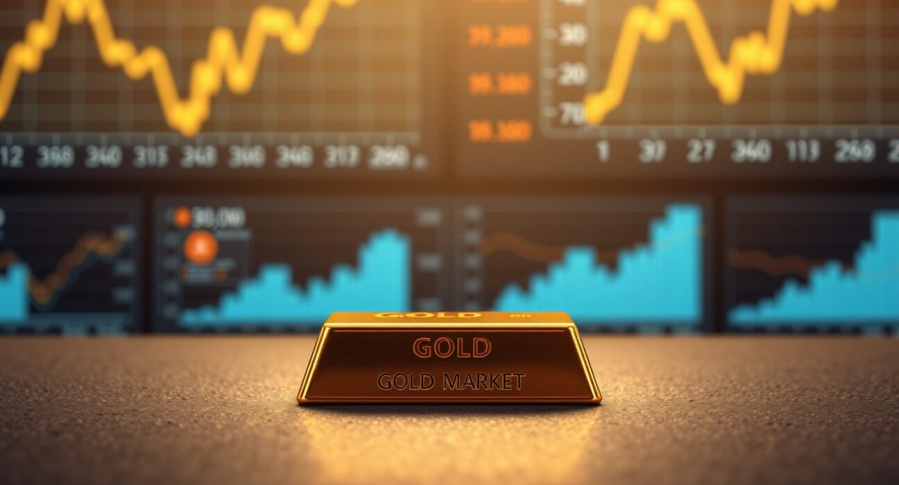 Gold bullion bar representing rising gold price amid geopolitical and monetary policy shifts.