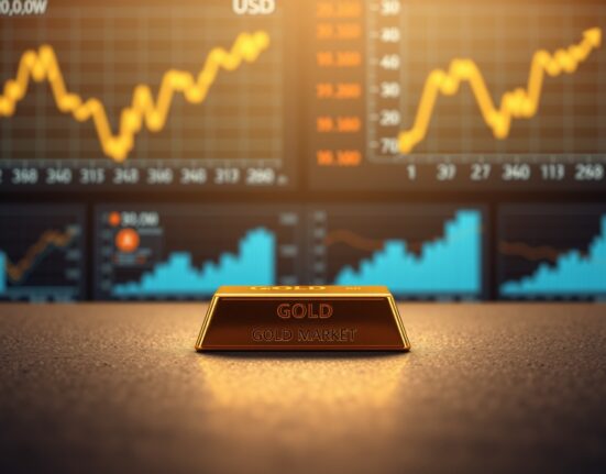 Gold bullion bar representing rising gold price amid geopolitical and monetary policy shifts.