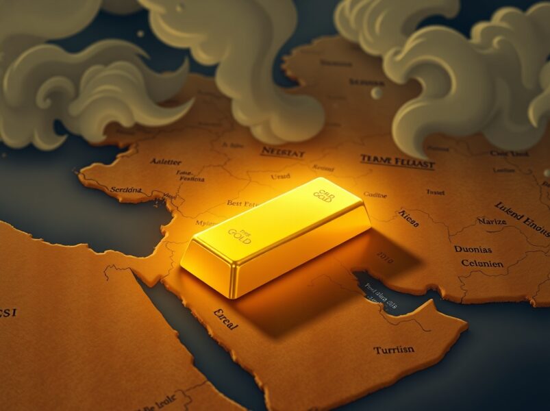 Gold Price Defies Strong Data, Holds Firm Above $5,050 Amidst Critical US-Iran Tensions