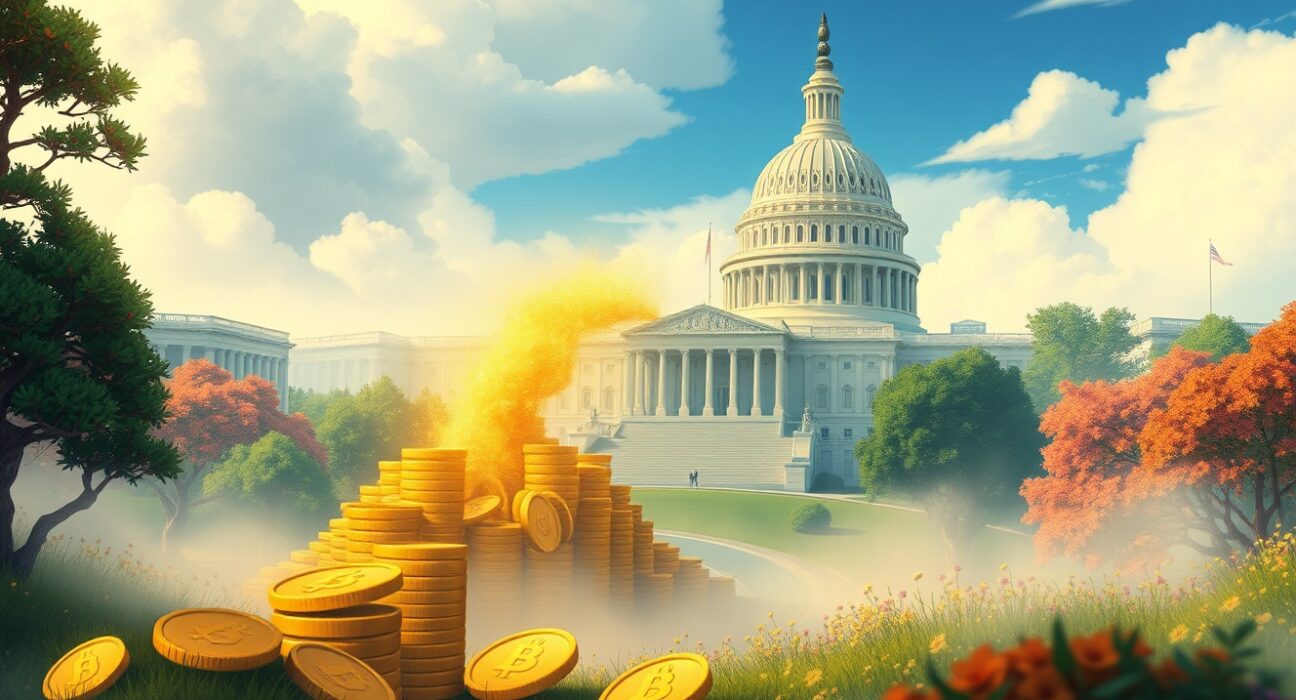 Critical crypto market variables analysis showing gold price surge and US regulatory confusion impacts.