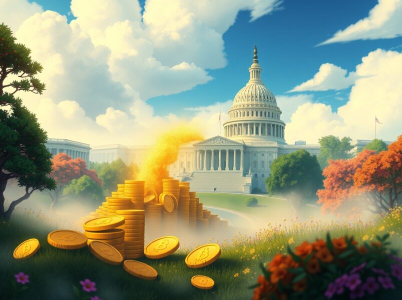 Critical crypto market variables analysis showing gold price surge and US regulatory confusion impacts.