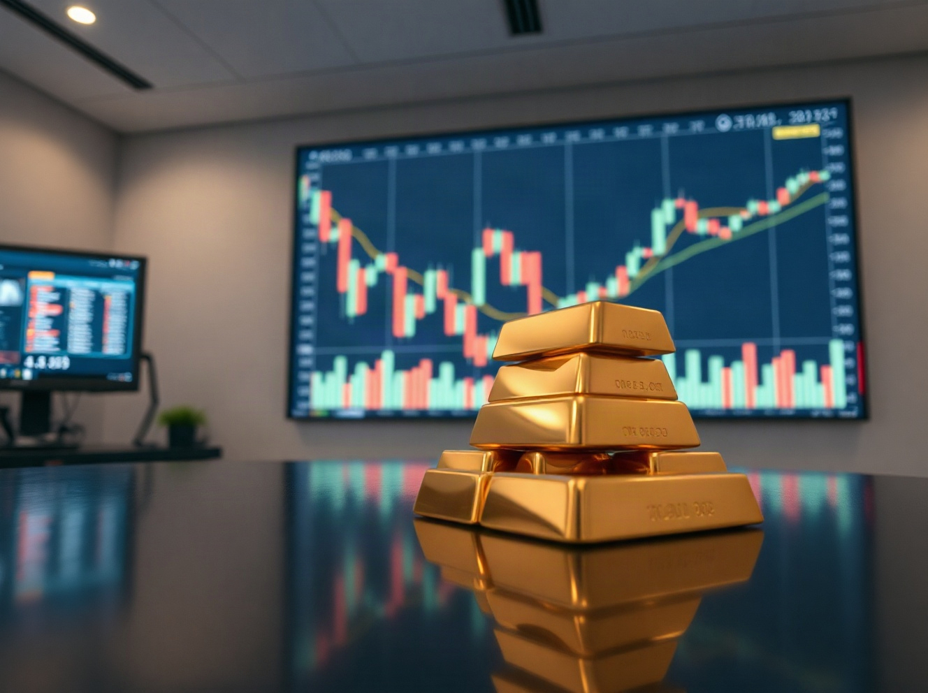 Gold Prices Dip as Investors Await Clarity on Fed’s Next Move