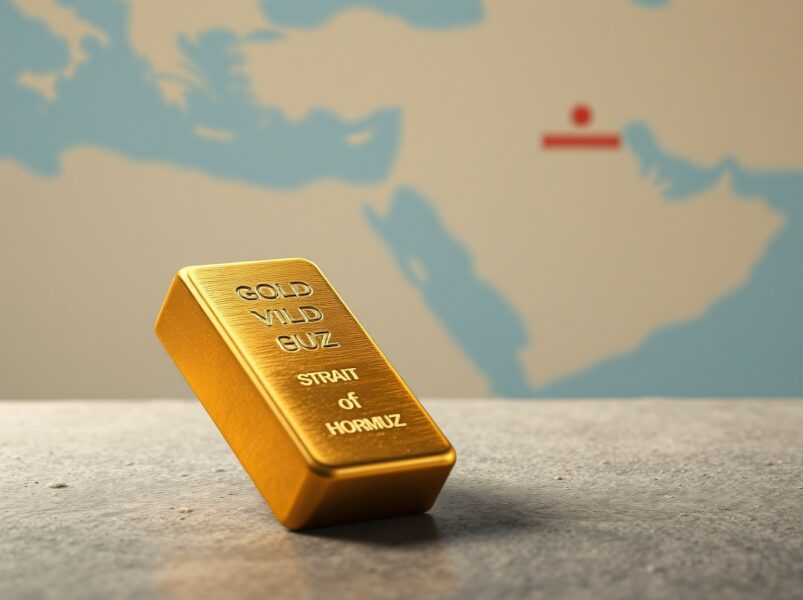 Gold Prices Plunge as Hormuz Tensions Fuel Dollar’s Surge Amid Fears of Hawkish Fed