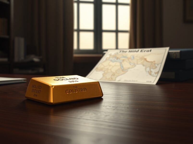 Gold Prices Subdued as Mixed US-Iran Signals Fuel Cautious Investor Sentiment