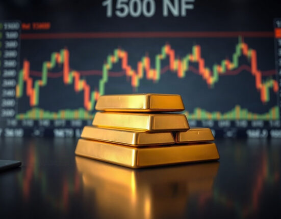 Gold bullion bars stacked, reflecting market rally to $4,600