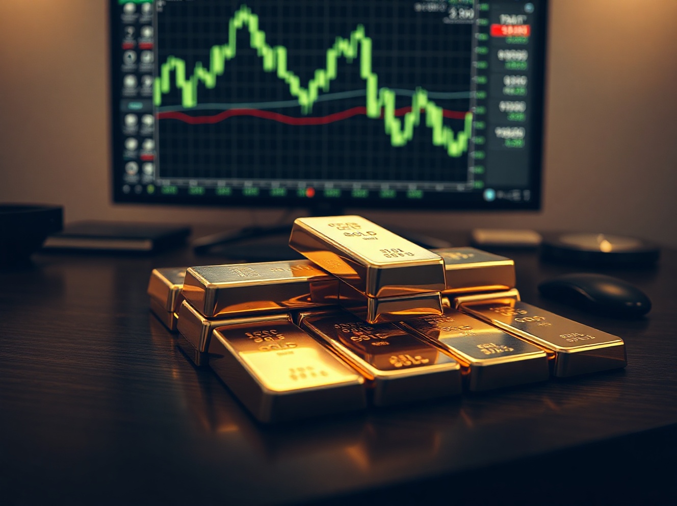 Gold Rebounds From 2025 Low as Dollar Weakens, but Fed Rate Hike Bets Limit Upside