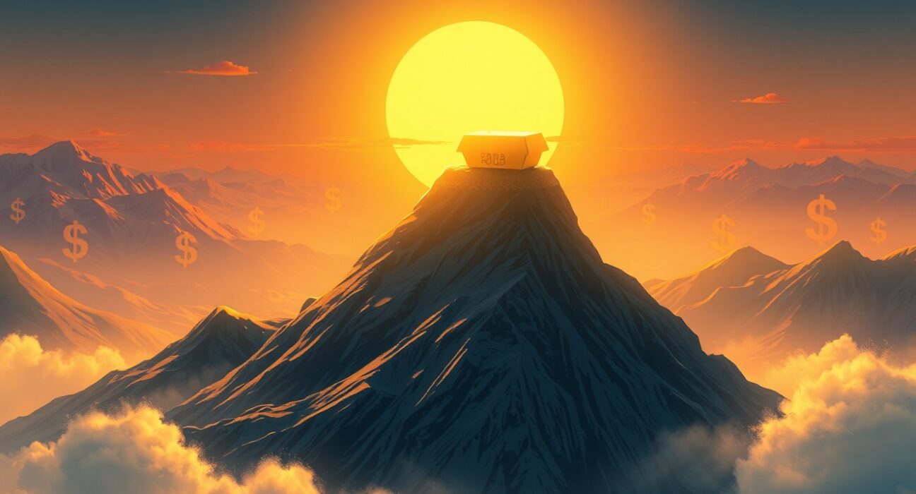 Gold price analysis showing retreat from monthly high amid US dollar strength with technical chart patterns