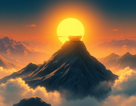 Gold price analysis showing retreat from monthly high amid US dollar strength with technical chart patterns