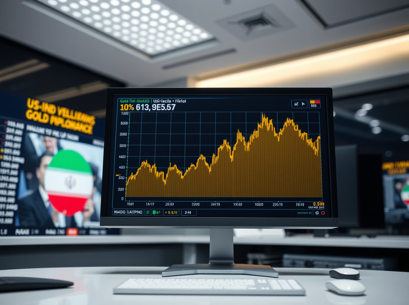 Gold Retreats as Markets Weigh Renewed US-Iran Escalation Amid Nuclear Talks