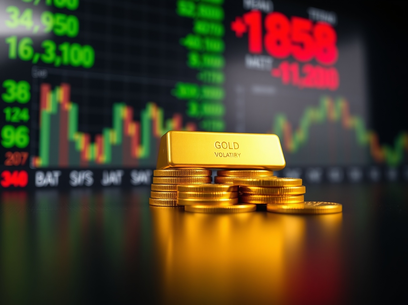 Gold Slips as Firm US Yields Cap Post-NFP Rebound