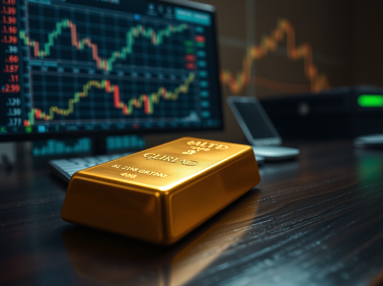 Gold Drops Near $4,450 as Strong US Jobs Data Fuel Rate Hike Expectations