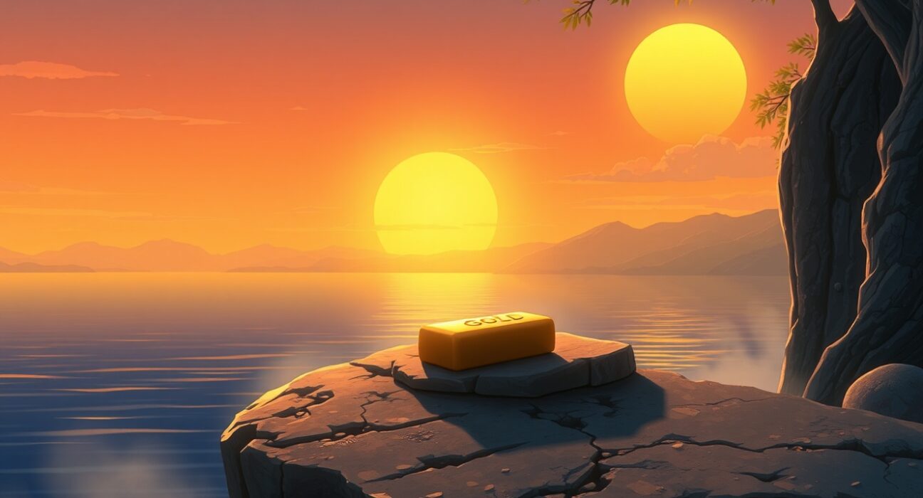 Gold price stability analysis amid changing geopolitical tensions and US dollar strength impacting precious metals markets.