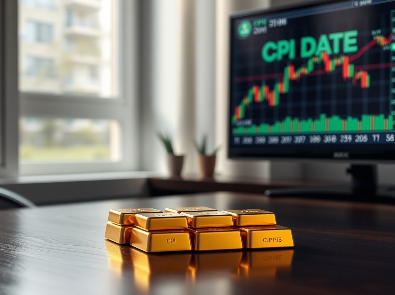 Gold Steadies as Markets Await US CPI Data and Monitor Rising Middle East Tensions