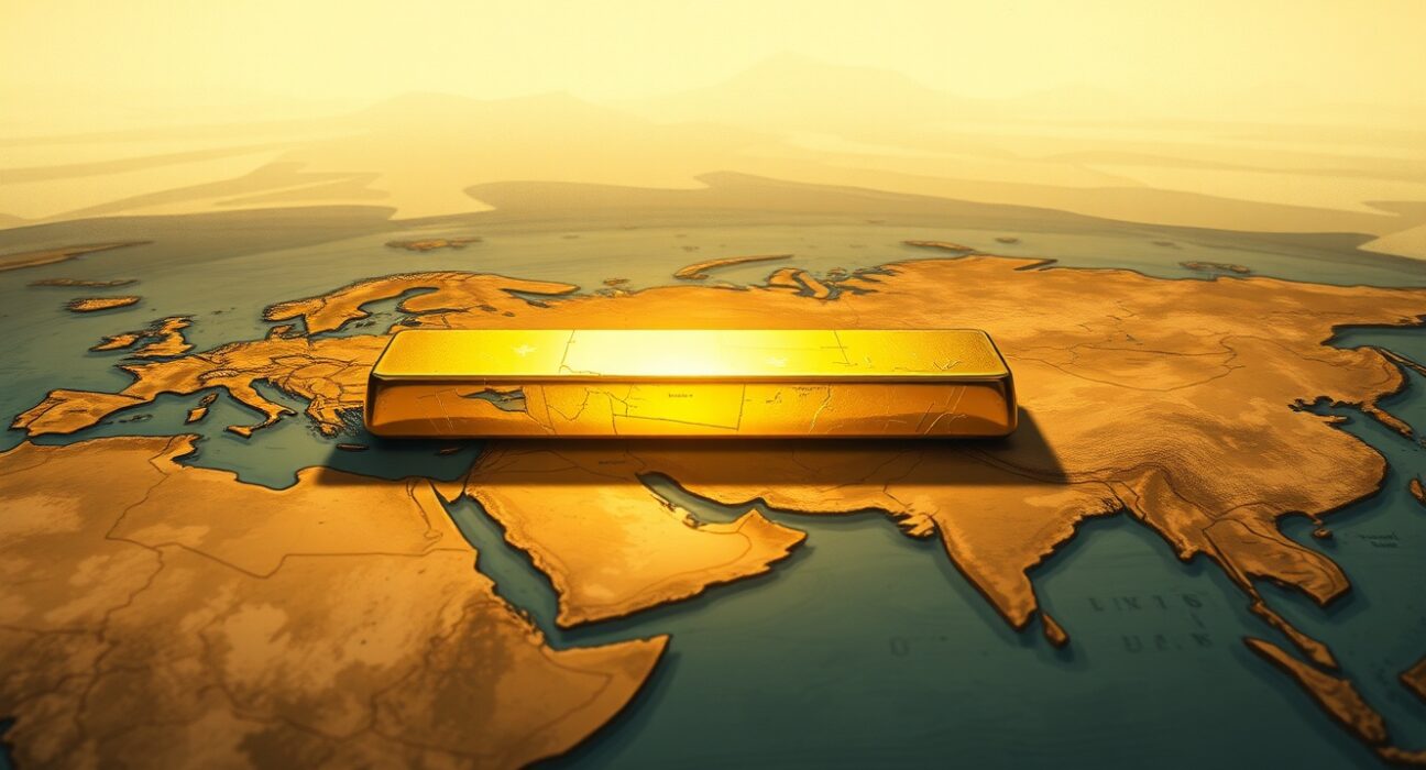 Gold price surge analysis during US-Iran geopolitical tensions as a safe-haven asset.