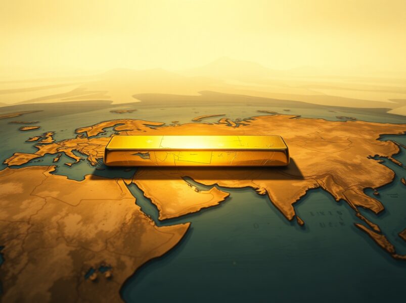 Gold price surge analysis during US-Iran geopolitical tensions as a safe-haven asset.