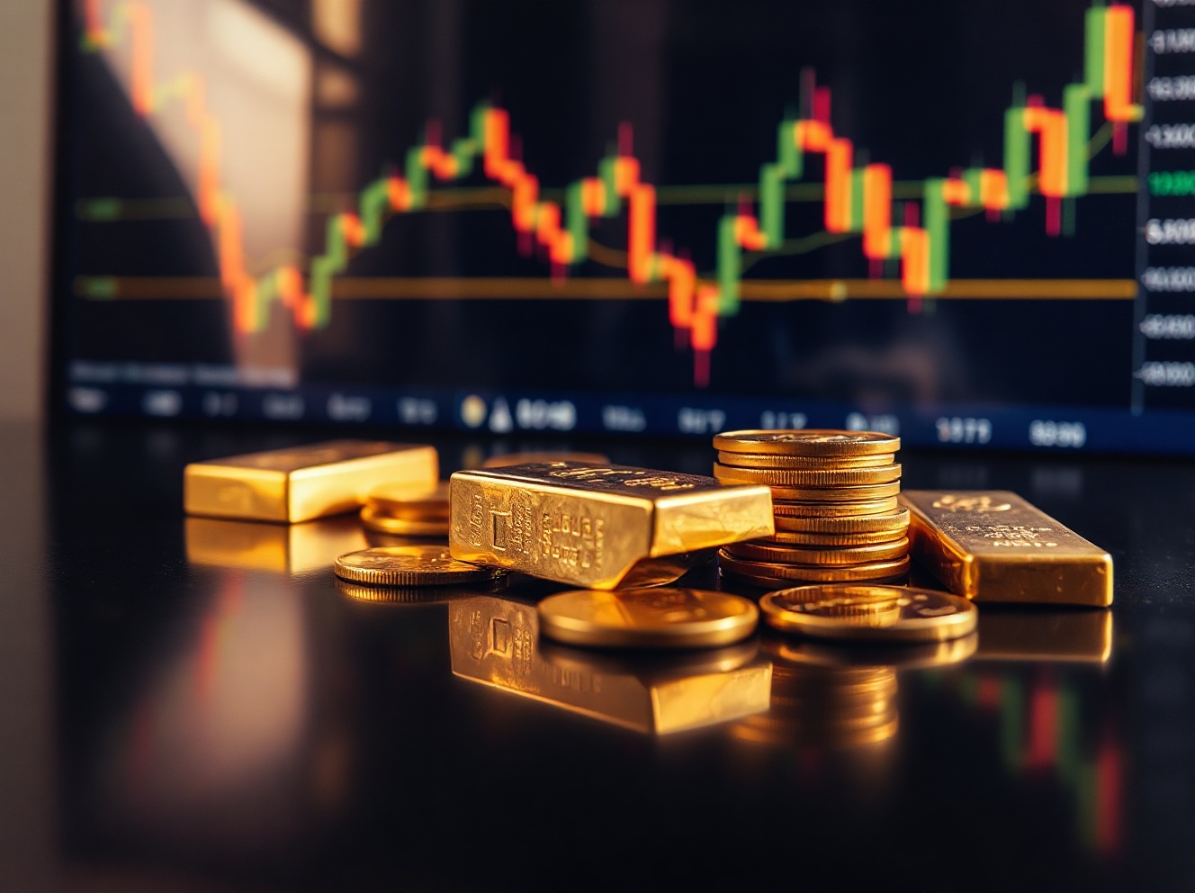 Gold Surges Toward $4,300 as Dollar Weakness and Falling Yields Boost Safe-Haven Demand