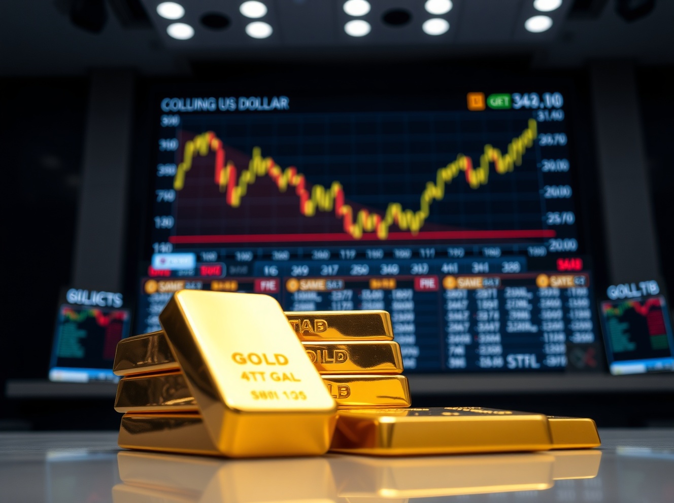 Gold Surges as Weak US Jobs Report Sends Dollar Tumbling