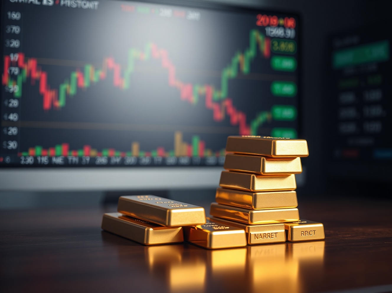 Gold Slides Nearly 2% as US Dollar Strength, Rising Yields Pressure Bullion