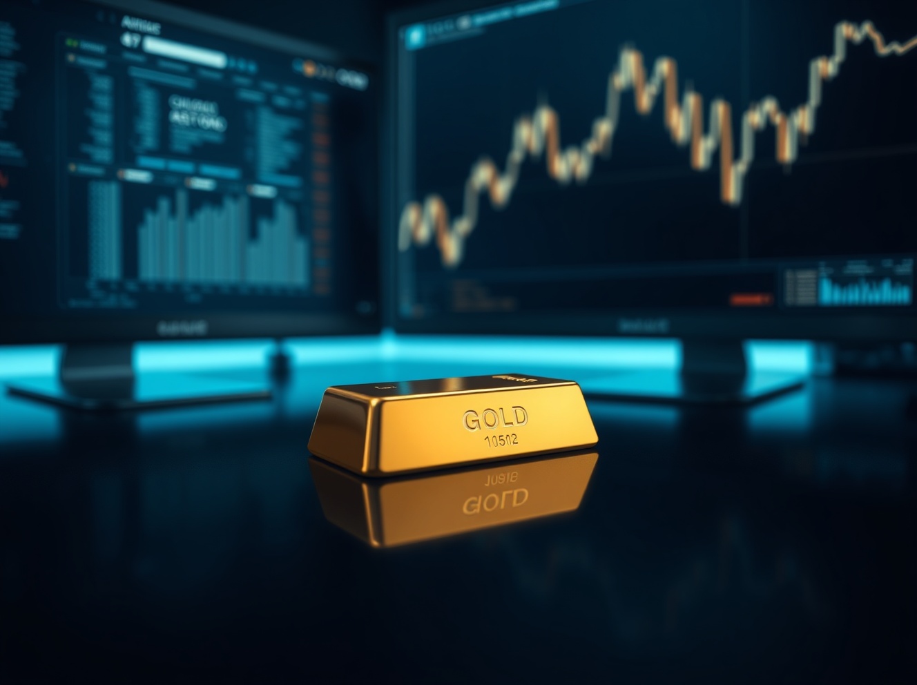 Gold Vulnerable as Dollar Strength Pushes Prices Toward $4,400 Support and 200-Day SMA