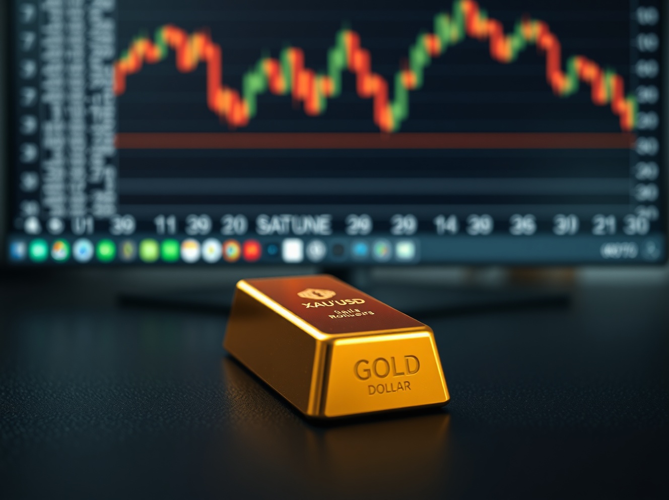 Gold Vulnerable Near Daily Low as Hawkish Fed Bets and Geopolitical Tensions Lift USD
