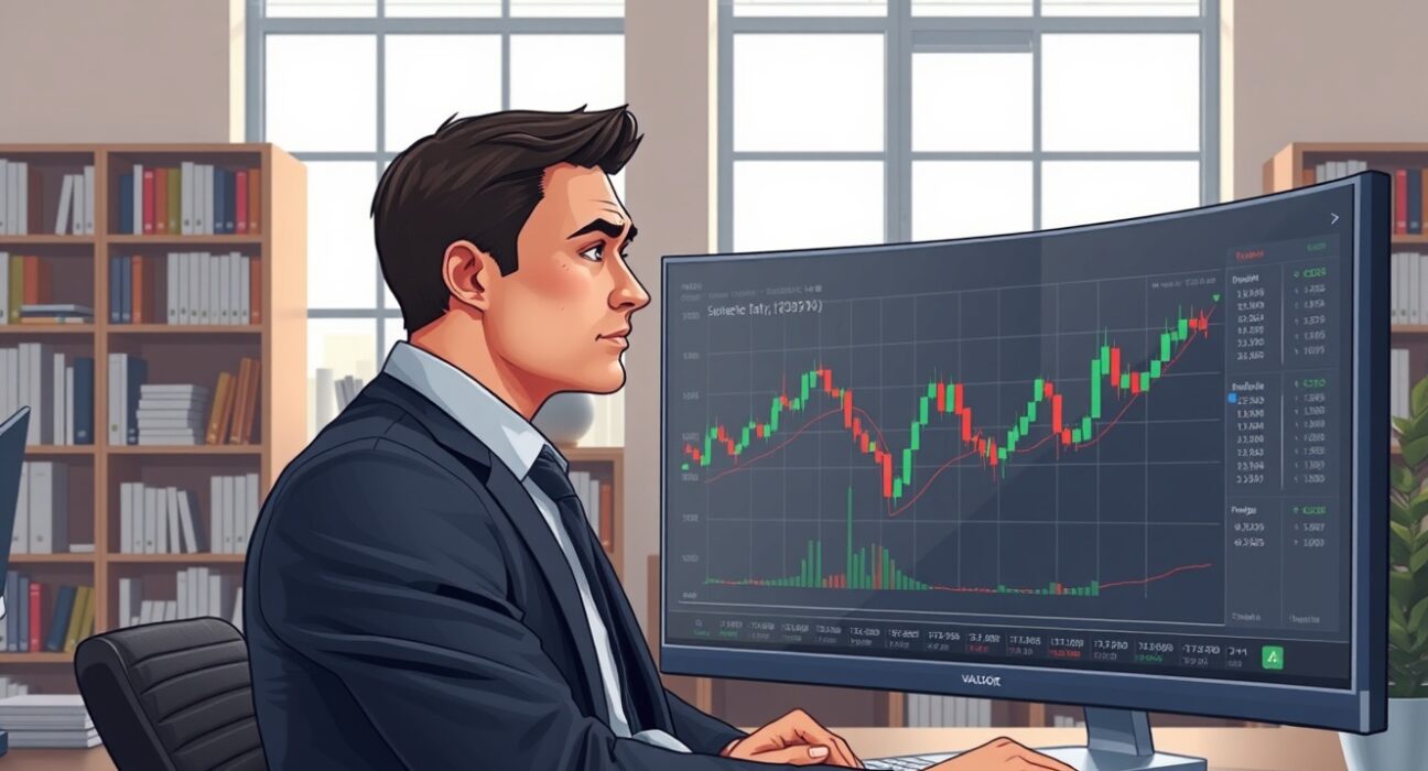 Financial analyst reviews Coinbase stock chart after Goldman Sachs price target adjustment