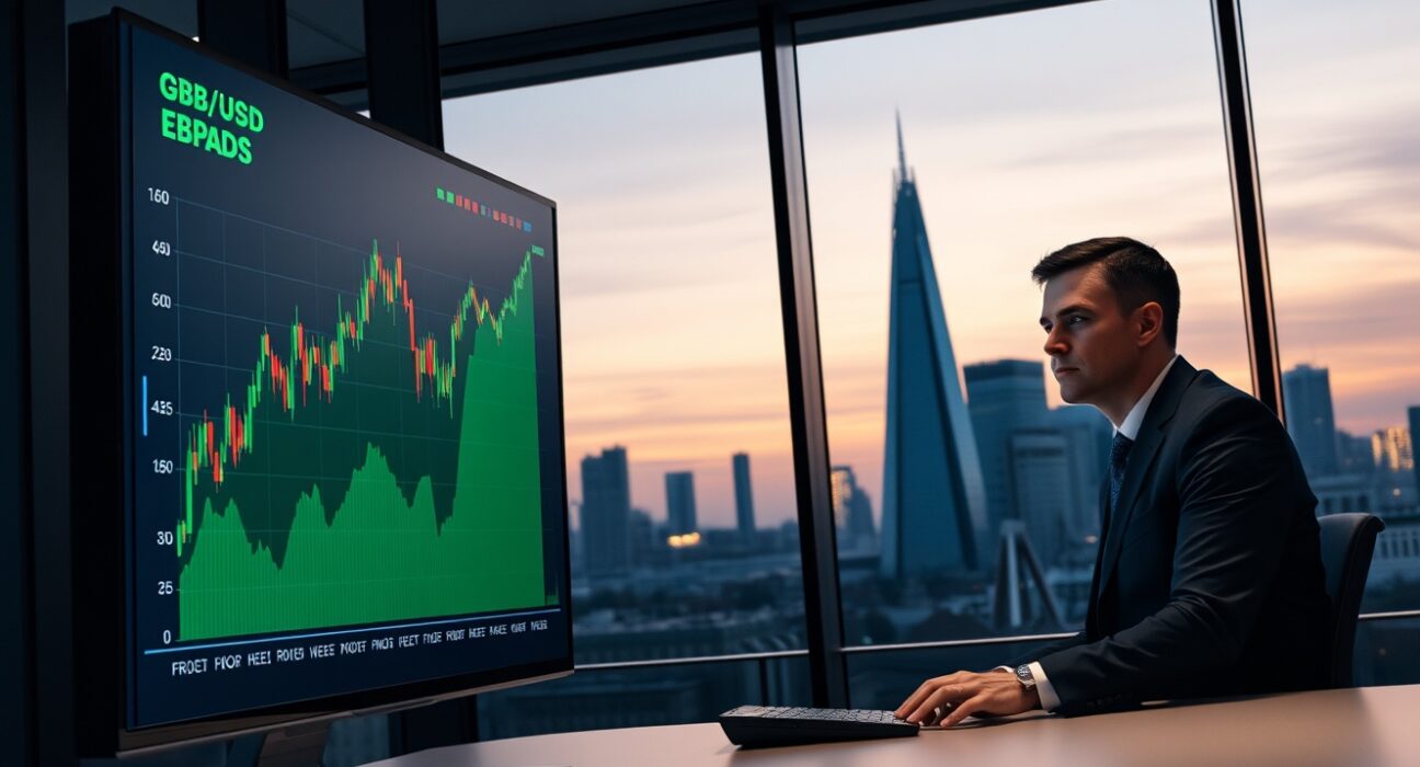 Goldman Sachs analysts discuss the shift in key drivers of Sterling on a London trading floor