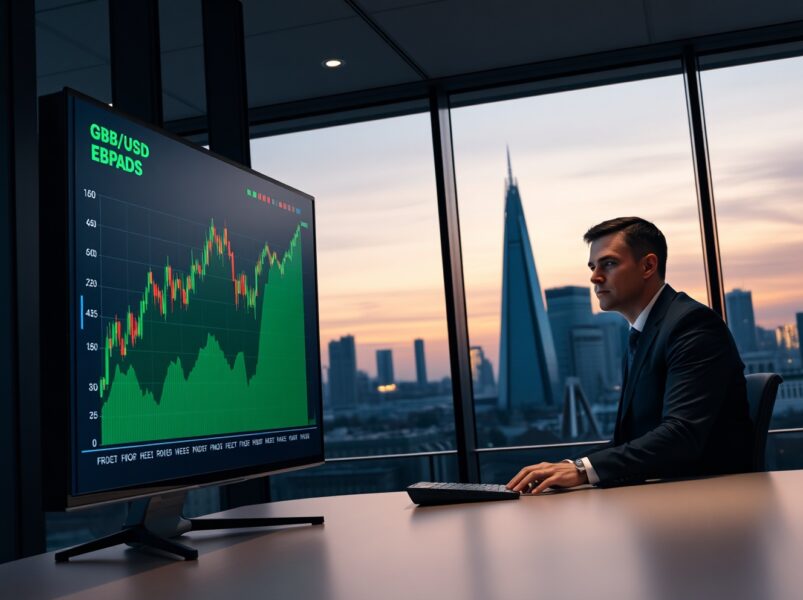 Goldman Sachs analysts discuss the shift in key drivers of Sterling on a London trading floor